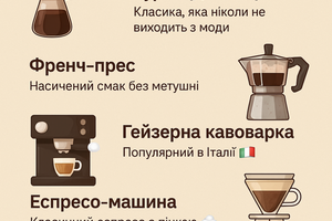 5 самых популярных способов заваривания кофе дома ☕ фото