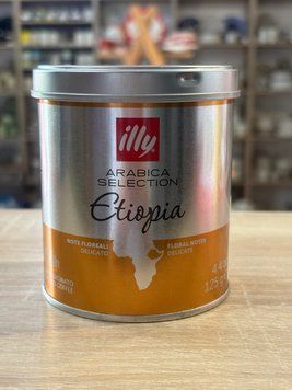 Кава мелена Illy Arabica Selection Etiopia 125 г ж/б 00538 фото