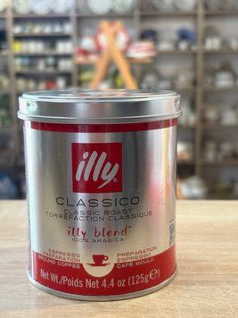 Кава мелена Illy Classico Classic Roast 125 г ж/б 00539 фото