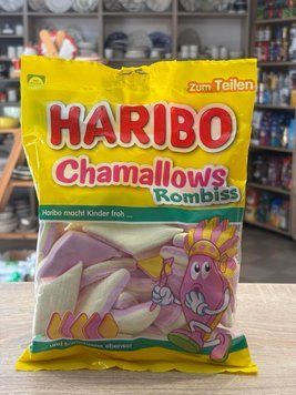 Маршмеллоу Haribo Chamallows Rombiss жувальний зефір 200 г 00491 фото