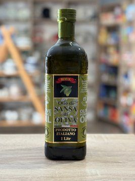 Оливковое масло M&K Olio di Sansa di Oliva 1 л 00103 фото