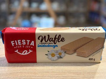 Вафли Fiesta Wafle со сливочным кремом 400 г 00443 фото