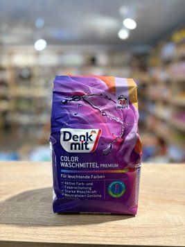 Пральний порошок Denkmit Color Waschmittel Premium для кольорових речей, 1.35 кг (20 прань) 00153 фото