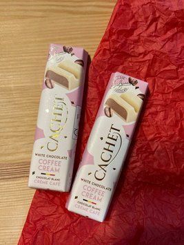 Батончик Cachet White Chocolate Coffee Cream 40 г 00253 фото
