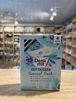 Освежители для шкафа Denkmit Duftkissen с жемчужинами свежести, 4 шт 0005 фото