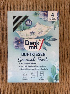 Освежители для шкафа Denkmit Duftkissen с жемчужинами свежести, 4 шт 0005 фото