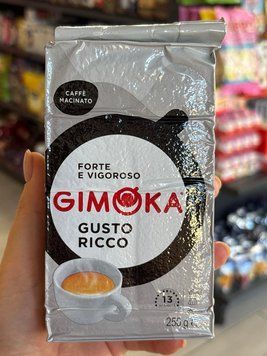 Gimoka Gusto Ricco кофе молотый 250 г 00747 фото