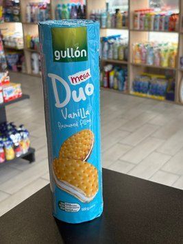 Печиво Gull&oacute;n Mega D&uacute;o сендвіч з ванільною начинкою, 500г 00798 фото