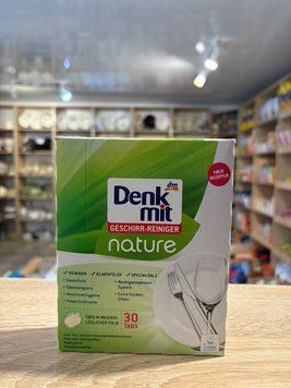 Таблетки для посудомоечной машины Denkmit Nature, 30 шт 00157 фото