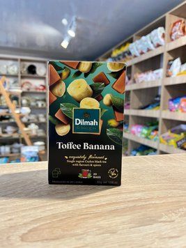 Чай черный Dilmah Toffee Banana 20 пак 00208 фото