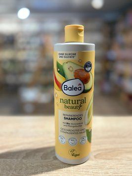 Шампунь Balea Natural Beauty Repair с авокадо и манго 250 мл 00309 фото