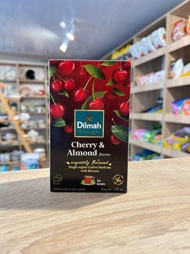Чай черный Dilmah Вишня и Миндаль 20 пак 00210 фото