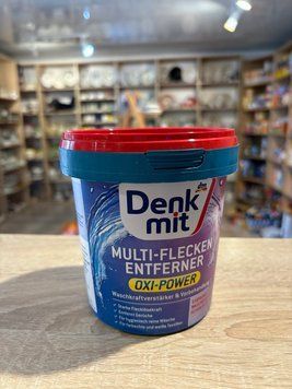 Кислородный пятновыводитель для цветных вещей Denkmit Oxi Power 750 г 00010 фото