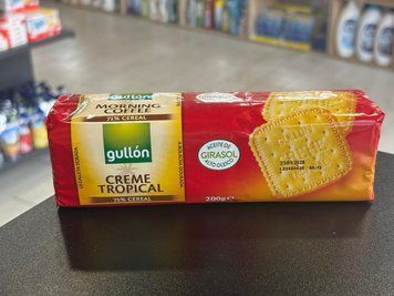 Печиво Gull&oacute;n Creme Tropical з тропічним кремом, 200г 00801 фото