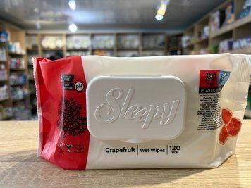 Вологі серветки Sleepy Grapefruit Wet Wipes (грейпфрут) 120 шт   00361 фото