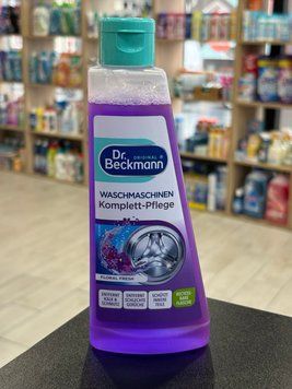 Dr. Beckmann Waschmaschinen Komplett-Pflege Floral Fresh 250 мл - Комплексный уход и очиститель для стиральных машин 00854 фото