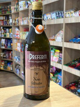 Оливкова олія нефільтрована I Preferiti Olio Extra Vergine di Oliva Non Filtrato 1 л 00453 фото