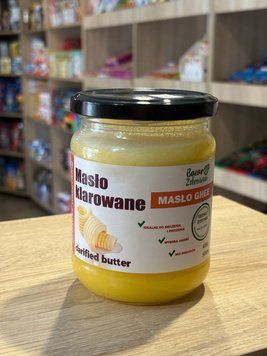 Топлене вершкове масло Гхі Bazar Zdrowia Maslo Klarowane Maslo Ghee 400 г / 500 мл 00454 фото