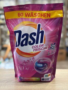 Капсулы для стирки Dash Color Frische 60 стирок 00405 фото