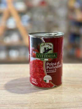 Томаты дроблёные Vittoria Polpa di Pomodoro 400 г 00116 фото