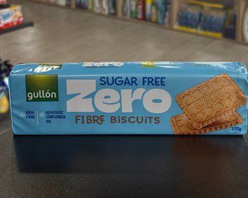 Печиво без цукру Gull&oacute;n Zero Fibre Biscuits, 170г 00805 фото