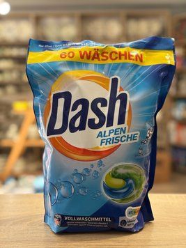 Капсулы для стирки Dash Alpen Frische 60 стирок 00406 фото