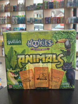 Печиво Gull&oacute;n Hookies Animals, 600 г (3x200 г) 00681 фото