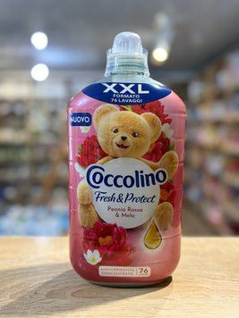 Кондиціонер для білизни Coccolino Fresh & Protect Півонія та Яблуко 76 прань 00367 фото