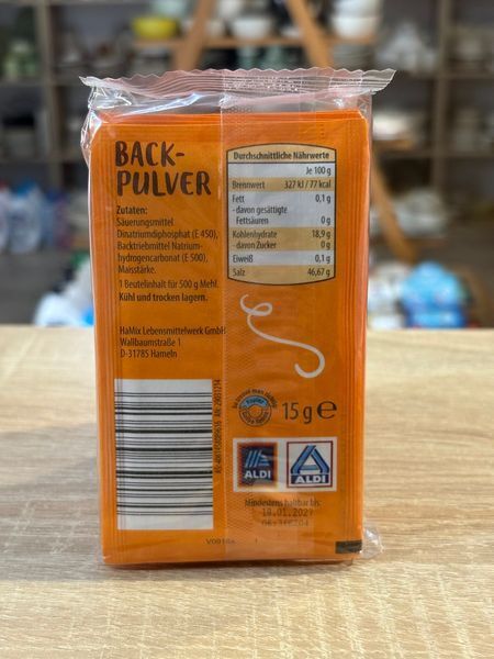 Розпушувач тіста Back Family Back-Pulver 15 г 00458 фото