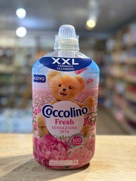 Кондиціонер для білизни Coccolino Fresh Sensazione Seta XXL 76 прань 00368 фото