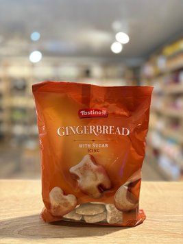 Пряники Tastino Gingerbread с сахарной глазурью 250 г 00268 фото