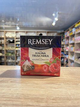 Чай фруктовый Remsey Малина и Клубника 20 пак 00220 фото