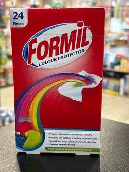 Formil Colour Protector 24 шт - Салфетки для защиты цвета и от линьки при стирке 00862 фото