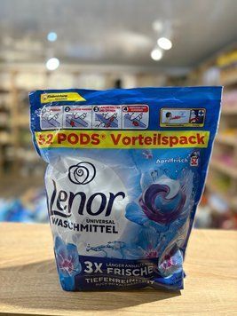 Капсулы для стирки Lenor Universal Waschmittel Aprilfrisch, 52 шт 00170 фото