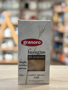Макароны Granoro Lasagne di Semola 500 г 00122 фото