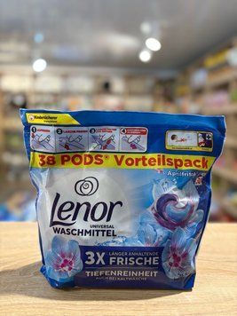 Капсулы для стирки Lenor Universal Waschmittel Aprilfrisch, 38 шт 00171 фото