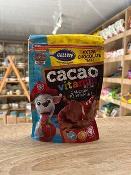 Какао Gellwe Vitamin Drink Paw Patrol, 200 г 00222 фото