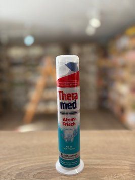 Зубная паста Theramed Atem-Frisch помпа 100 мл 00074 фото