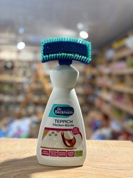 Средство для выведения пятен с ковров Dr. Beckmann Teppich Flecken-B&uuml;rste с щеткой, 650 мл 00174 фото