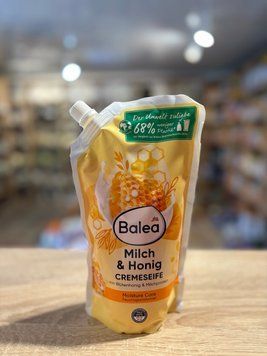 Крем-мило запаска з ароматом молока та меду Balea Cremeseife Milch & Honig, 500 мл 00026 фото