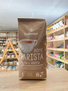Кофе в зернах Dallmayr Home Barista Crema e Aroma 1 кг 00192 фото