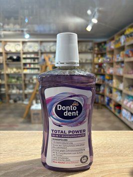 Ополаскиватель для полости рта Dontodent Total Power 10 в 1 без спирта 500 мл 00288 фото