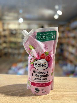 Жидкое крем-мыло Balea "Малина и Магнолия", 850 мл (сменный блок) 00027 фото