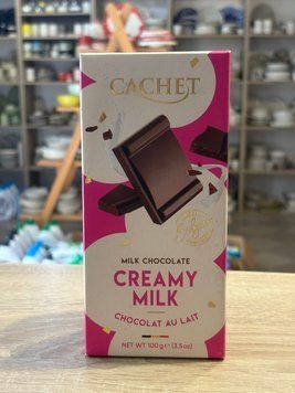 Шоколад Cachet молочний Creamy Milk 100 г 00519 фото
