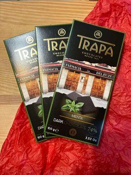 Шоколад Trapa Dark Chocolate Menta 74% 00232 фото