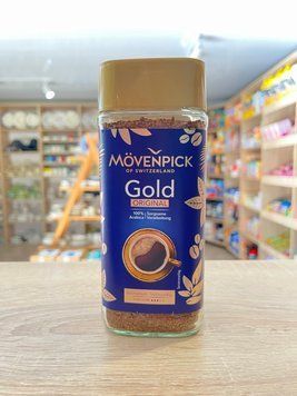 Кофе растворимый M&ouml;venpick Gold Original, 200 г (100% Арабика) 00185 фото