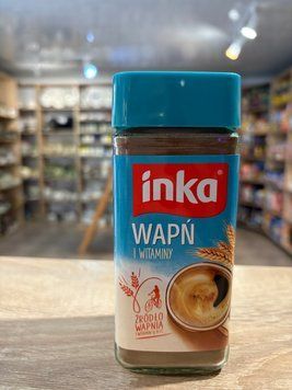 Цикориевый напиток Inka Wapń i Witaminy с кальцием и витаминами, 200 г (стеклянная банка) 00143 фото