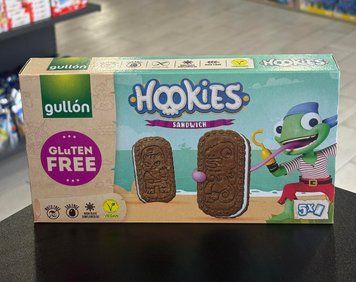 Печиво-сендвіч Gull&oacute;n Hookies Gluten Free, 200 г 00683 фото