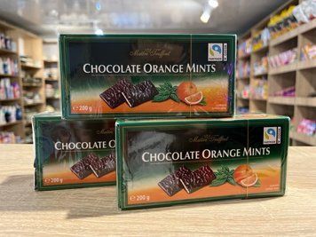 Шоколад Ma&icirc;tre Truffout Chocolate Orange Mints 200 г 00246 фото